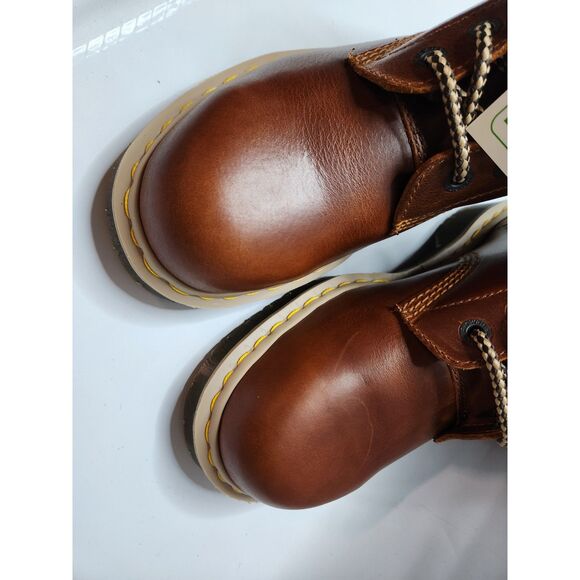 Dr. Martens Steel Toe Industrial Work Boots Men’s 8 / Women’s 9 Brown main image 9